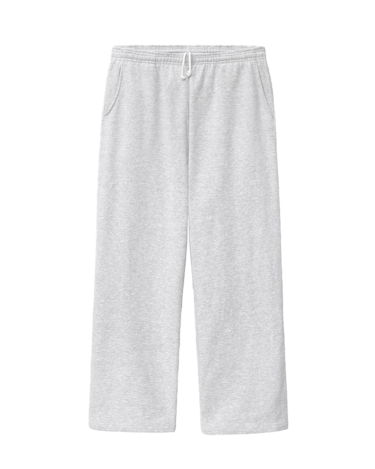LOS ANGELES APPAREL Straight Leg Sweatpants