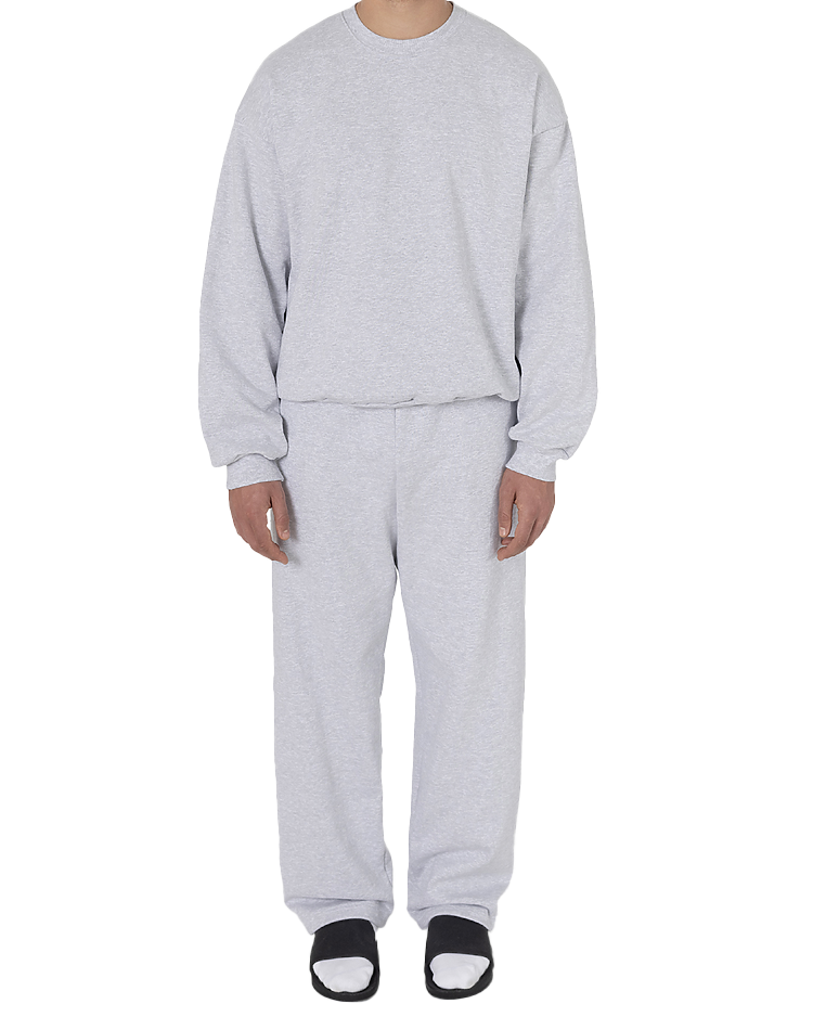 LOS ANGELES APPAREL Straight Leg Sweatpants